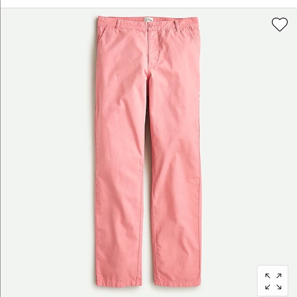 NWT J Crew Slouchy Boyfriend Chino Pants